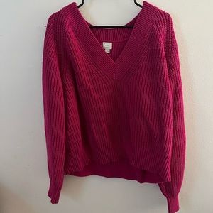 Pink sweater